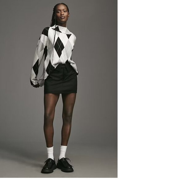 Anthropologie The Carys Mock-Neck Sweater by Maeve size XS new - Picture 10 of 10